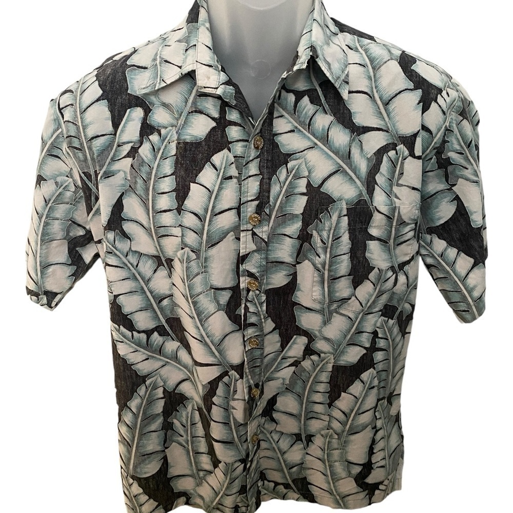 COOKE STREET Aloha Hawaiian Tropical Floral Collared Shirt Men S Small